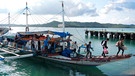 Banca-Boot-Fähren sind auf den Philippinen weit verbreitet. | Bild: BR/SR/Peter Weinert