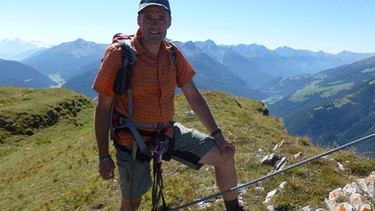 Edelweißsteig: Robert Baldauf am Ausstieg des Edelweißsteigs | Bild: BR/Andrea Zinnecker