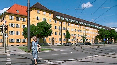 Die Borstei liegt im Nordwesten Münchens und beherbergt 2000 Bewohner. Weitere Bilder finden Sie unter www.br-foto.de. | Bild: BR