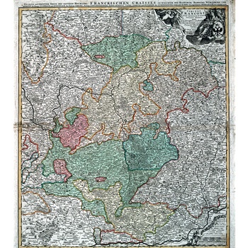 Circuli franconiae 1729 | Bild: Stadtarchiv Nürnberg?