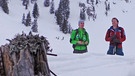 Skitour mit Manfred Scheuermann (DAV-Ressort Natur- und Umweltschutz) und Gebietsbetreuer Marco Müller im Spitzingseegebiet | Bild: BR/Stenz