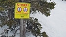 Skitour mit Manfred Scheuermann (DAV-Ressort Natur- und Umweltschutz) und Gebietsbetreuer Marco Müller im Spitzingseegebiet | Bild: BR/Stenz