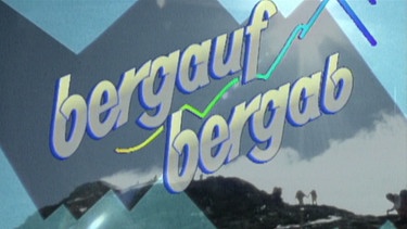 Altes Bergauf-Bergab-Sendungslogo | Bild: BR
