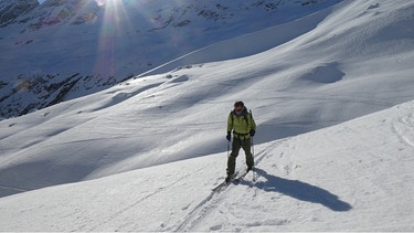 Skitouren rund um Hinterrehein in der Schweiz | Bild: BR/Georg Bayerle