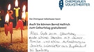 Chiemgauer Volkstheater - Glückwünsche von Fans an Herrn Helfrich zum 70. Geburtstag | Bild: BR