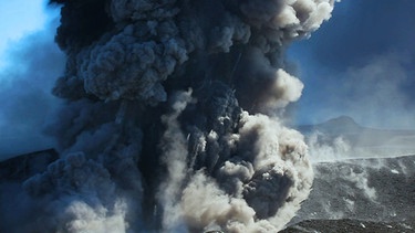 Der Vulkan Eyjafjallajökull | Bild: BR