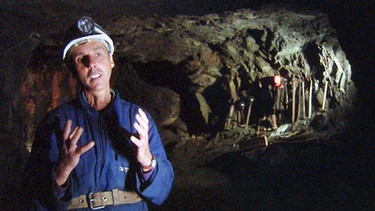 Massimo Garbati in der Eisenmine | Bild: BR