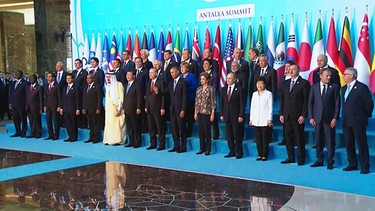 G20-Gipfel in der Türkei | Bild: BR