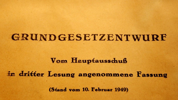 Grundgesetz, 1949 | Bild: picture-alliance/dpa