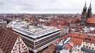 Luftansicht des alten Galeria Kaufhof Gebäudes. | Bild: BR