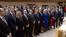 Das neue bayerische Kabinett. | Bild: BR