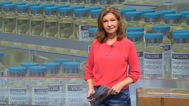 Moderatorin Karin Schubert in der Frankenschau aktuell | Bild: BR