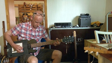 Frank Hebing baut Gitarren | Bild: BR