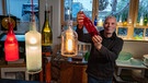 Lampen selber bauen aus Flaschen | Bild: André Georschel