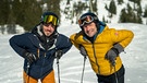 Skifahren in Retro-SKigebieten: Schmidt Max unterwegs mit Felix Neureuther | Bild: André Goerschel