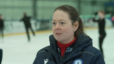 Franziska Zontar, Eiskunstlauftrainerin, ERC Ingolstadt | Bild: BR