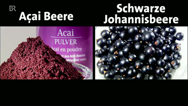 Acai Beere und Johannisbeere | Bild: Screenshot BR