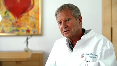 Prof. Dr. med. Rüdiger Lange, Herzchirurg, Deutsches Herzzentrum München | Bild: BR