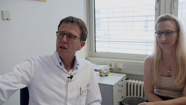 Prof. Dr. med. Heribert Schunkert, Kardiologe, Deutsches Herzzentrum München - im Gespräch mit Stefanie Wernitz | Bild: BR
