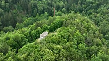 Burgruine Nordeck im Frankenwald | Bild: BR