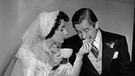 Elizabeth Taylor mit Don Taylor im Minnelli-Film "Vater der Braut" (1950) | Bild: picture-alliance/dpa