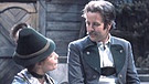 Der Komödienstadel - Die Widerspenstigen: Gerhart Lippert mit Katharina de Bruyn im Stück "Die Widerspenstigen" | Bild: BR, Foto Sessner