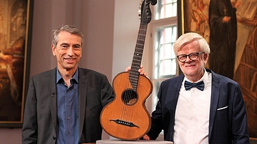 Die "Kunst + Krempel"-Experten für Musikinstrumente: Prof. Dr. Josef Focht und Dr. Martin Kares | Bild: BR