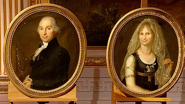 50 Euro pro Bild, so viel haben diese beiden Porträts in einer Haushaltsauflösung gekostet. Auf der Rückseite ist der Name "Johann Georg Edlinger" vermerkt: ein bekannter Maler? Ein guter Kauf? Geschätzter Wert: 5.000 bis 6.000 Euro (das Paar) | Bild: BR