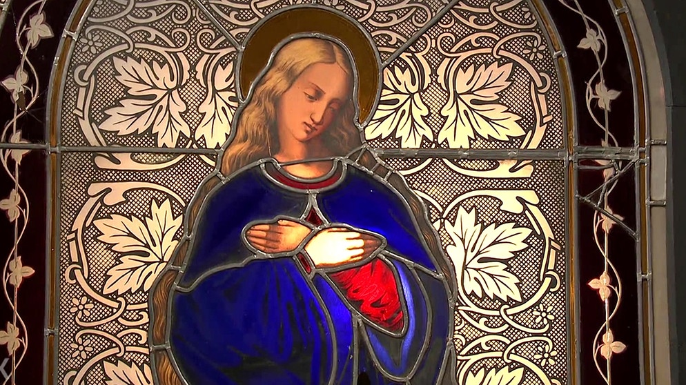 Kirchenfenster Maria immaculata | Bild: BR