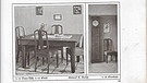 Im Katalog der Deutschen Werkstätten Dresden-Hellerau, Jahrgang 1913, ist es abgebildet: das "Speisezimmer 2", von Karl Bertsch. Sein Entwurf stammt wahrscheinlich von 1910. | Bild: Copyright Deutsche Werkstätten