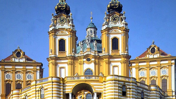 gelb-weiße Barockkirche  | Bild: picture-alliance/dpa