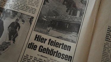 Zeitungsartikel nach dem Lawinenunglück 1973 | Bild: BR