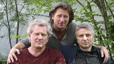 Michael Fitz mit Miroslav Nemec und Udo Wachtveitl | Bild: BR