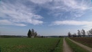 Unter unserem Himmel - Wie der Schnabel gwachsn is – Dialekt zwischen Oberpfalz und Oberfranken: Feldweg unter blauem Himmel | Bild: BR