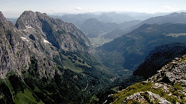 Das Hagengebirge, zwischen dem Berchtesgadener und dem Salzburger Land | Bild: BR/