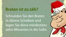 Notfalltipp bei zähem Braten | Bild: BR/Wir in Bayern/colourbox