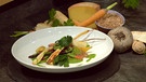 Emmer-Risotto mit Schmorgemüse und Petersilienschaum | Bild: BR