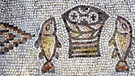 Mosaik in der Brotvermehrungskirche in Tabgha | Bild: Erwin Albrecht/BR