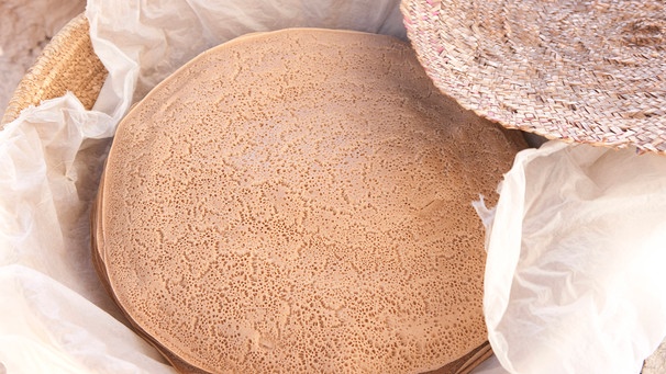 Injera - Brot aus Eritrea | Bild: picture-alliance/dpa