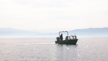 Fischerboot auf dem Bodensee | Bild: BR