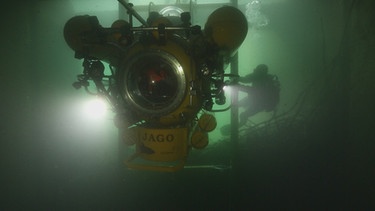 Forschungstauchboot Jago im Kesselbergstollen | Bild: BR