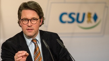 CSU-Generalsekretär Andreas Scheuer | Bild: dpa/picture-alliance/Armin Weigel