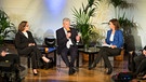 Engagierte Diskussion: Dalia Marx, Bundespräsident Gauck und Moderatorin Bettina Schausten | Bild: BR/ Markus Konvalin