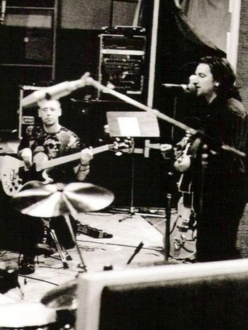U2 in den Berliner Hansa Studios. | Bild: Hansa Studios