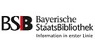 Logo: Bayerische Staatsbibliothek | Bild: Bayerische Staatsbibliothek