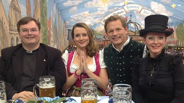 Sascha Ellinghaus, Anna Groß, Tom Meiler und Susanne Hausschmid | Bild: BR/Tanja Beer