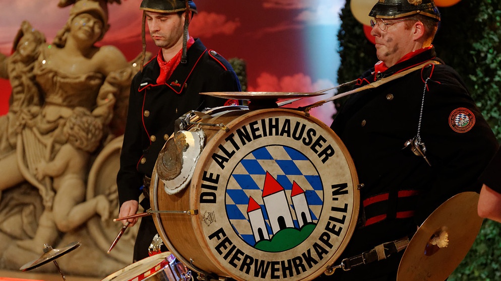 Die Altneihauser Feierwehrkapell’n - Fastnacht in Franken 2014 | Bild: BR / Ansgar Nöth