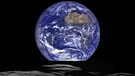 Erde aus Sicht des Mondes | Bild: NASA