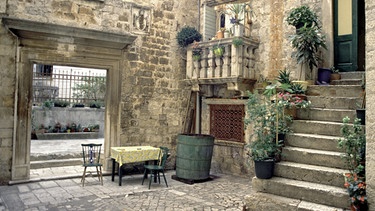 Altstadtansicht von Trogir. | Bild: BR/SWR/A. Früh