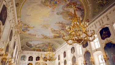 Riesensaal in der Hofburg Innsbruck. | Bild: BR/ORF/Vaughan Video